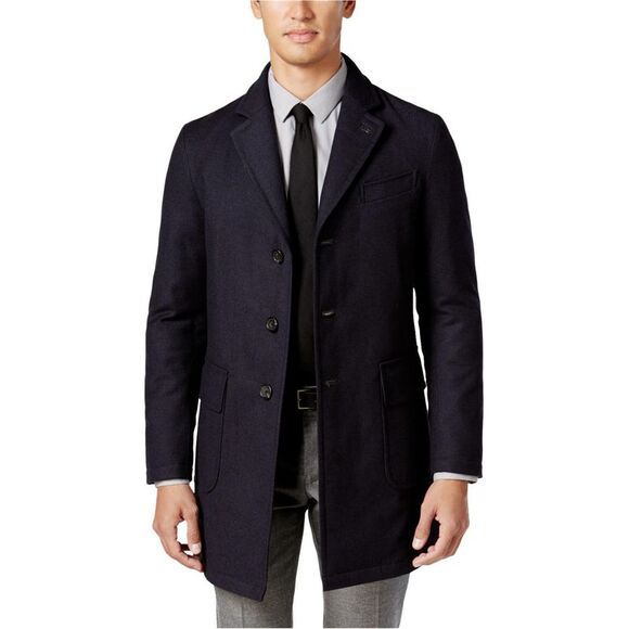 Sanyo Mens Chesterfield Pea Coat NWT